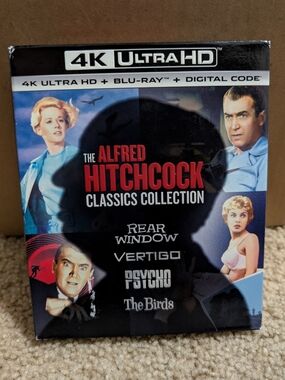 The Alfred Hitchcock Classics Collection 4K Ultra HD + Blu-ray Set